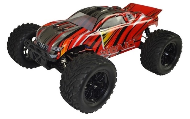 River Hobby 1/10 R/C BLX10 Brushless Electric Truck (Red/Grey)